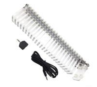 SPORTARC KS25 - Kit de visualización de música LED para analizador de espectro, pantalla de medidor VU con 8 modos para decoración de estudio en casa