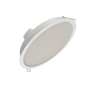 Spot LED incastrat Ledvance DOWNLIGHT ALU, 24W, 2760 lm, lumina neutra (4000K),IP44/IK03, 215x43mm, aluminiu, Alb