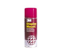 Spray adhesivo permanente Display Mount 3M - Bote de spray de 400ml, adhesivo multiusos, varias superficies / Ref: 88592622