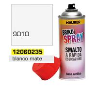 Spray pintura blanco mate 400 ml.