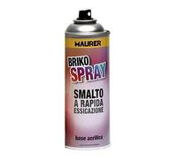 Maurer Spray de pintura negro brillo profundo 400 ml