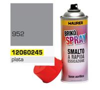 Spray pintura plata 400 ml.