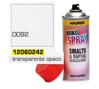 Spray pintura transparente opaco mate 400 ml.