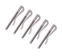 Spring Money Clip 5Pcs Durable Money Spring Clip Herramienta de bricolaje para billetera de cuero plegable Monedero Titular de la tarjeta de crédito