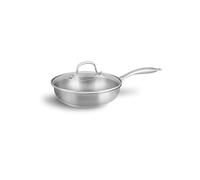 SPRINGLANE Sartén Acero Inoxidable con Tapa de 20 cm - Sartenes Inducción con Mango Ergonómico - Sartenes Inducción Antiadherentes - Para Todo Tipo de Cocinas Incluidas las de Inducción