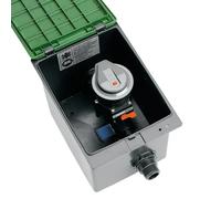 Sprinklersystem Arqueta para válvula V1 (Específico para: Electroválvulas de riego 9V, Electroválvulas de riego 24 V)