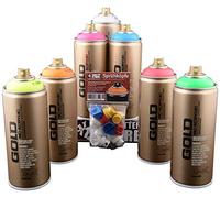 sprühdosen Montana Gold fluoreszierende Couleurs fluo, multicolore