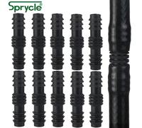 SPRYCLE 10 Uds. Acoplamientos de 16mm conector recto Micro riego por goteo 1/2 ''PE tubo manguera reparación accesorio riego de jardín SPL11-215-10PCS