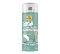 SPSIL Chalk Paint Spray Verde Mar 400ml-Pintura en Spray Ultra Mate a la Tiza,Efecto Retro y Vintage para Muebles de Madera, Metal,Cerámica,Imprimación en Spray