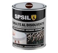 SPSIL Esmalte Sintético al Disolvente Antioxidante Marron 750ml, Directo sobre Óxido sin Imprimación - Secado Rápido para Madera y Metal - Interior y Exterior - Alto Rendimiento 8m²/L