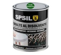 SPSIL Esmalte Sintético al Disolvente Antioxidante Verde Primavera 125ml, Directo sobre Óxido sin Imprimación - Secado Rápido para Madera y Metal - Interior y Exterior - Alto Rendimiento 8m²/L