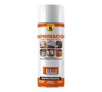 SPSIL Imprimación Universal Spray Blanco 400ml,Imprimante Multisuperficie para Plástico,Cerámica,Metal,Vidrio y Madera,Fijación Intensa,Preparación Profesional para Pintado