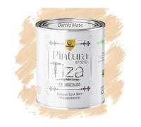 SPSIL Pintura a la Tiza Barniz Mate 750ml Multiusos Sin Lijado, Secado Rápido Lavable Ecológica, Mate Vintage para Madera Metal Yeso, Interiores Exteriores Bricolaje y Renovación de Muebles