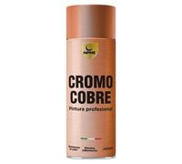 Spsil Pintura en Spray Cromo Profesional 400ml - Acabados en Plata, Oro y Cobre para Todo Tipo de Superficies Chrome Copper