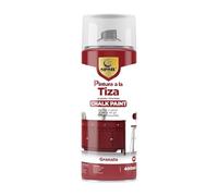 SPSIL Pro Chalk Paint Spray-Pintura en Spray Ultra Mate a la Tiza,Efecto Retro y Vintage para Muebles de Madera, Metal, Cerámica,Imprimación en Spray -Colores Granate 400ml
