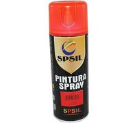 SPSIL - SPRAY PINTURA 400 ML, Variante De Colores Para Escoger Materiales de pintura y tratamientos de la pared Pintura AEROSOL FLUORESCENT RED