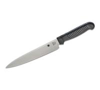 Spyderco ste-k04pbk cuchillo utilitario de cocina ligero de filo liso,