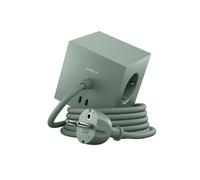 Avolt Regleta eléctrica Square 1. toma de corriente y USB-C 30W 3 m Roble Verde