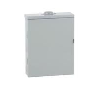 Square D by Schneider Electric HOM1224M100PRB Homeline - Centro de carga principal para exteriores de 100 amperios, 12 espacios, 24 circuitos (listo para enchufar neutro),