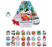 Squish-a-Longs Calendario de Adviento de día Festivo con Cuenta Regresiva de 24 días - Incluye 24 Mini-Squish (Wave 3) de Squishmallows