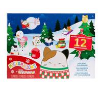 Squishmallows Micromallows - Calendario de Adviento de 12 días 2025, incluye Cam The Cat Christmas Edition, Tom The Festive Christmas Tree, Nick como Santa, Manny el muñeco de nieve y muchos más