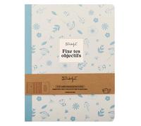 Sr. Wonderful - Set de 3 cuadernos A5 para hacer realidad todos tus sueños - Fija tus objetivos - Juego de 3 cuadernos A5 con encuadernación cosida