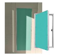 SRDCAIM Trampilla pladur Panel de Acceso Oculto con Interruptor pulsador Puerta de Acceso al ático empotrada pintable para Acceso eléctrico y HVAC(70 x 160cm/27.5 x 63in)
