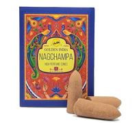 SREE VANI Golden India Nagchampa High Perfume Conos