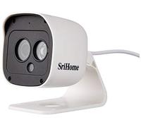 Sricam SriHome SH029 - Cámara WiFi IP inalámbrica infrarroja 3.0 megapíxeles HD IR CUT ONVIF P2P compatible con SD Audio