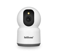 SRIHOME Security Camera Indoor, 4MP 1080P WiFi Home Surveillance Camera with Phone App, Night Vision, 2Way Audio, Privacy Protection, Garden, Baby, Pets and Nanny Monitor