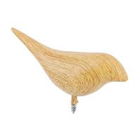 Srliya Ganchos de Pared con Forma de Pájaro, Percha Individual de Madera Brillante para Puerta, Dormitorio, Cocina, con Apariencia Elegante y Uso Conveniente, Ideal para Amantes del