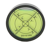 Srliya Nivel de Burbuja Circular de Alta Precisión 60 Mm Duradero | Cuerpo metálico, resistente a golpes, sensibilidad de 15 pies, apto para máquinas, lámparas, impresoras.