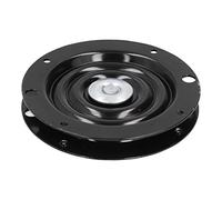 Srliya Placa de Rodamiento Giratoria, Rotación de 360 Grados, 6,2 | Hierro Q235, Base de Plataforma Giratoria, Ajuste de Asientos de Muebles, Ajuste de Taburete de Bar, Uso de Asientos de