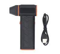 Srliya Ventilador de Turbina de Mano Soplador de Chorro Portátil Plumero de Aire Inalámbrico 120000 RPM 52 M/s Motor sin Escobillas Ajustable de 3 Engranajes Carga USB C para Limp
