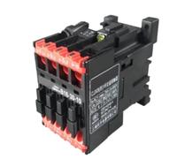 SSDXFJZR Contactor de CA CJX8, B16-30-10, 220 V, 50/60 Hz, Bobina, 28 A, 3 Polos, 3 NA, 660 V, riel de Montaje de 35 mm