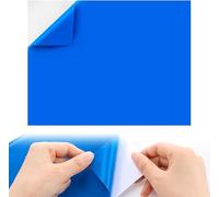 SSIMIDAPT Parches Piscina Autoadhesivos Reparación Grande 2.8FT x 2FT Impermeables Parche de Reparacion PVC Pool Liner Repair Patch para Bajo el Agua Camas de Agua Botes Inflables Carpas (Azul)