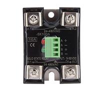 SSR 24-480VAC 10A / 25A 40A Relé de estado sólido Control CC doble canal Monofásico CA(SK40DA)
