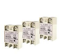 SSR-25DA SSR-40DA SSR-60DA SSR-25AA 40AA 40DD Relé de estado sólido SSR 10A 25A 40A 60A módulo for control temperatura PID(Aa,SSR-100A)