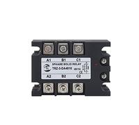 SSR trifásico 10A 25A 40A 60A 80A 100A 120A Relé de estado sólido 25DA 40DA 60DA 80DA 3-32VDC Control 24-480VAC DC-AC(40DA)