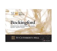 ST CUTHBERTS MILL Bockingford Grano Grueso Blanco A3 Bloc