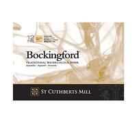 ST CUTHBERTS MILL Bockingford Grano Grueso Blanco A4 Bloc