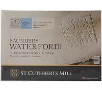 ST CUTHBERTS MILL Saunders Waterford Grano Fino Blanco 31x23cm Bloc