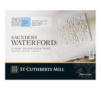 ST CUTHBERTS MILL Saunders Waterford Grano Fino Extrablanco 31x23cm Bloc