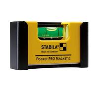 Stabila Mininivel espiritual magnético Pocket PRO – 7 cm, imán tierras raras, amarillo