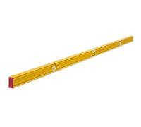 Stabila Nivel de burbuja 80 AS-2 200 cm - aluminio reforzado, 1 horiz., 2 vert., tapón antidesl.