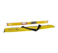 Stabila – Nivel de burbuja digital Tech 196 DL, IP67, 2 pantallas, 100 cm, con bolsa
