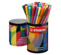 STABILO 68/45-2-20 STABILO Pen 68 Filzstifte farbsortiert, 45 St.