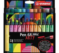 STABILO 768/24-21. Set de 24 rotuladores de fieltro STABILO Arty, de colores surtidos.