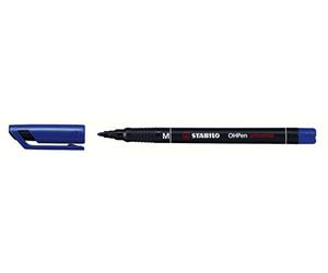 Stabilo 949344 - Rotulador permanente, 1 mm, color azul