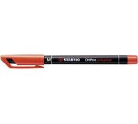 Stabilo 949346 - Rotulador permanente, 1 mm, color rojo